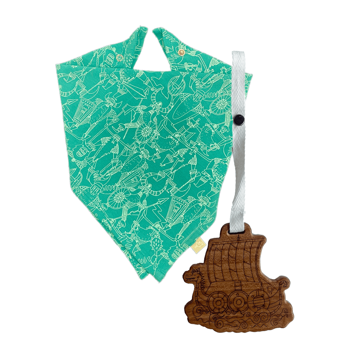 gift set | viking lovie bib 2pc