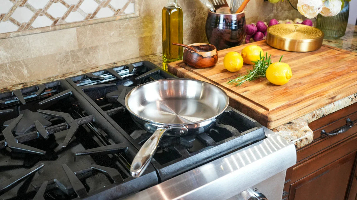 8.5 Inch Stainless Steel Fry Pan