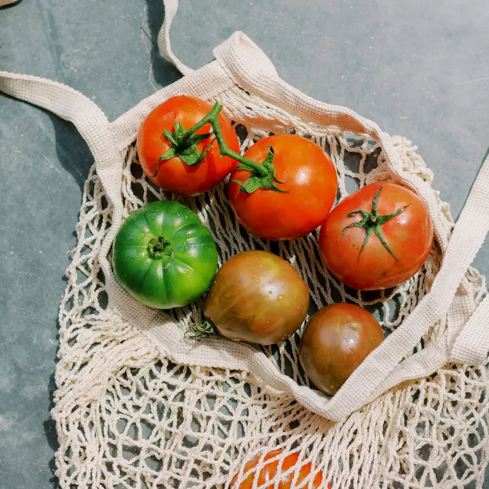 Organic Wide Mesh Tote
