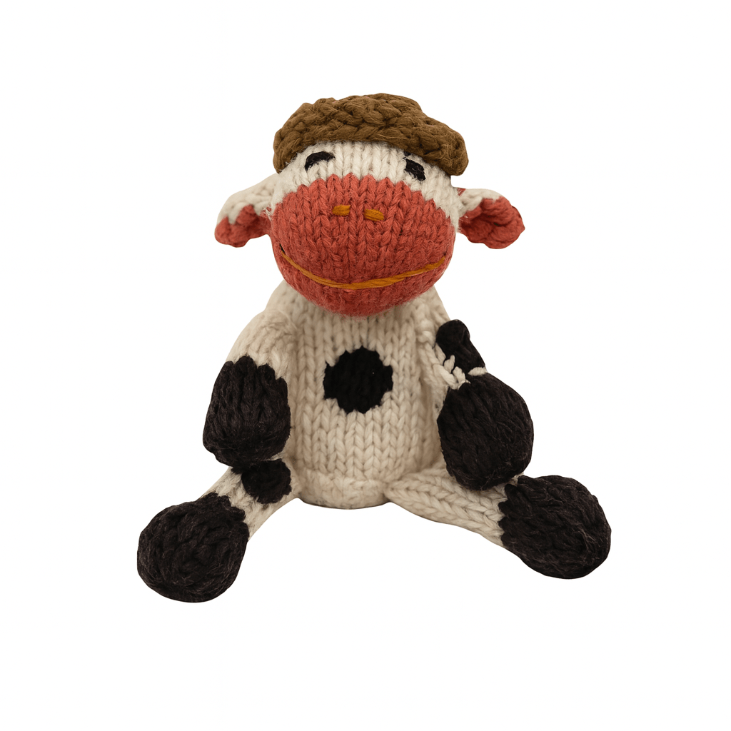 Wool Knit Buddy | Willa the Cow