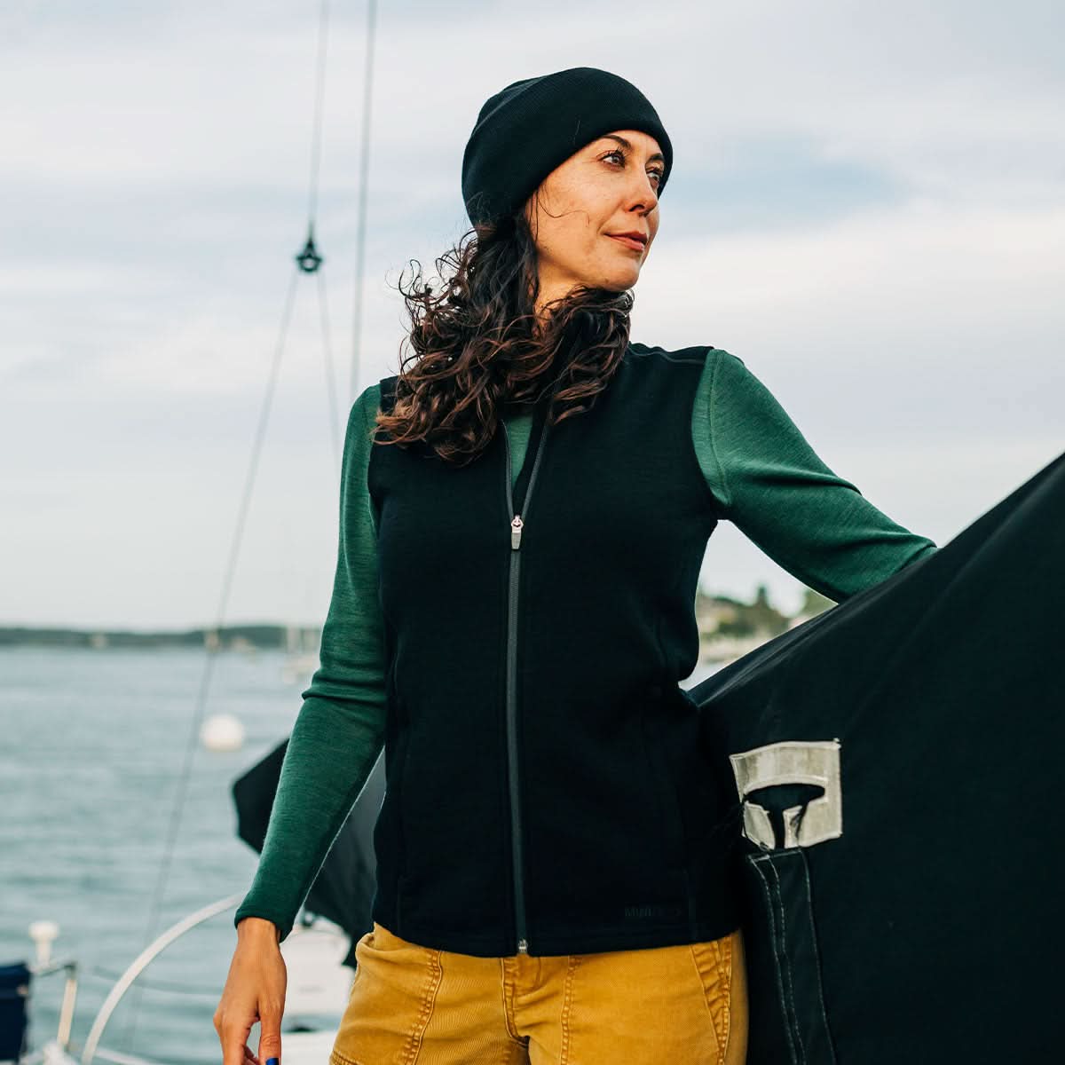 Heavyweight - Women's Wool Vest Wilderness