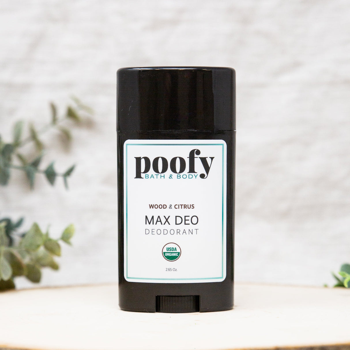 MAX DEO Wood & Citrus Deodorant Organic