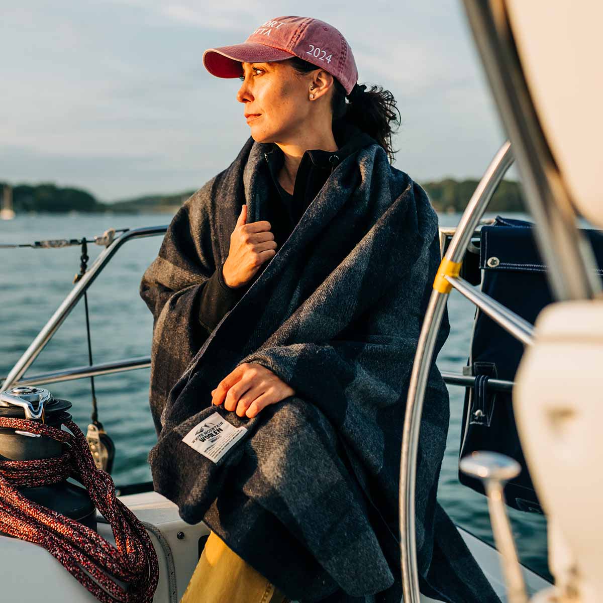 Lodge Twin Blanket White Mountain Woolen