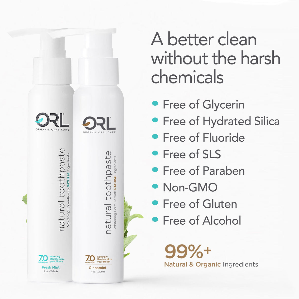 Yours & Mine Toothpaste Combo - Fresh Mint & Cinnamint