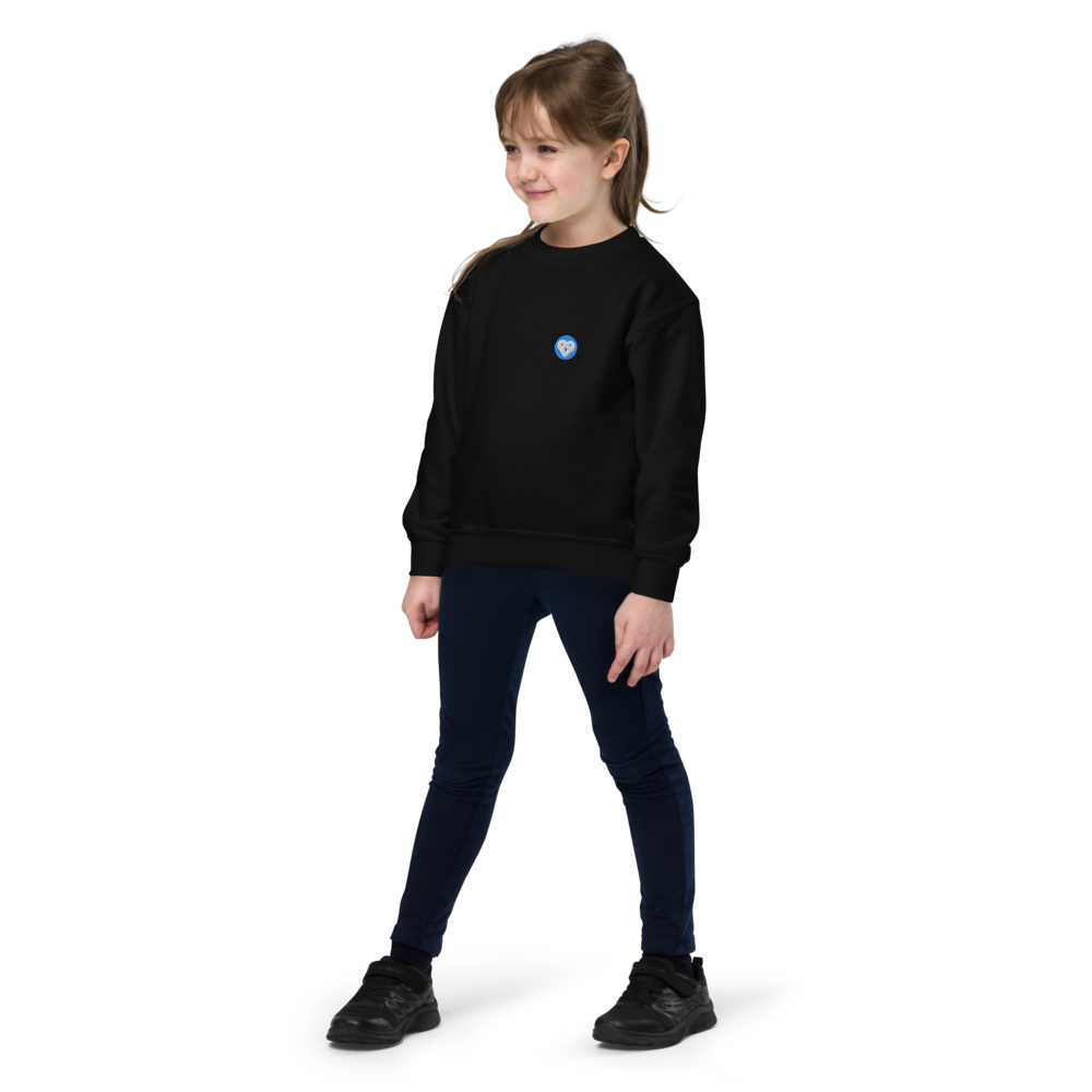 Organic Kids Lead with LOVE Crewneck Sweatshirt