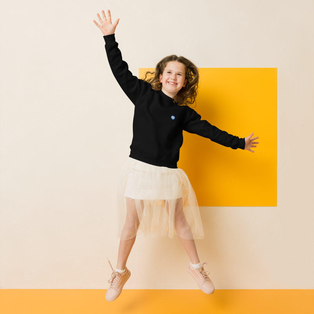 Organic Kids Lead with LOVE Crewneck Sweatshirt