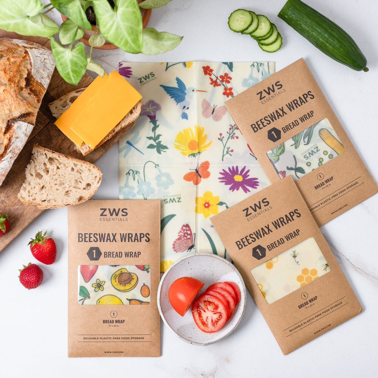 Beeswax Wraps – Plastic-Free Food Storage