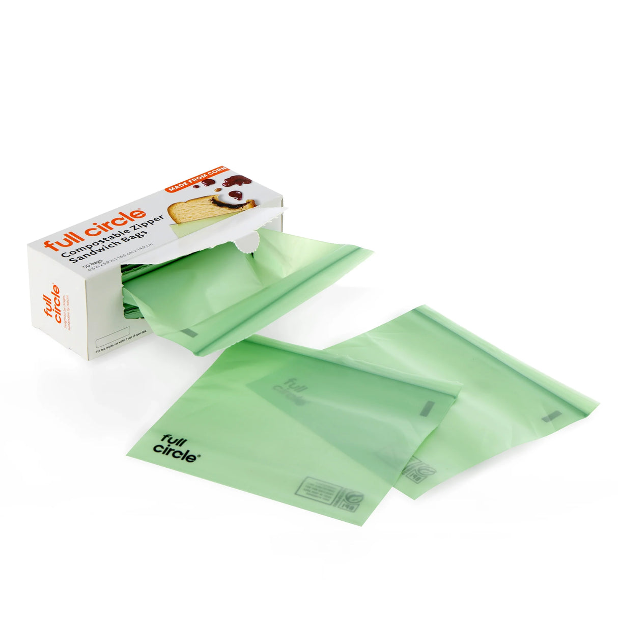 Compostable Sandwich Bags (25pk)
