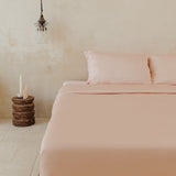 Organic Bamboo Sateen Duvet Cover Set