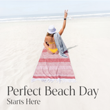 100% Organic Cotton Sunset Beach Towels