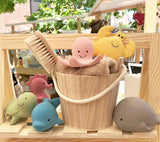 Organic Rubber Turtle Teether, Rattle & Bath Toy