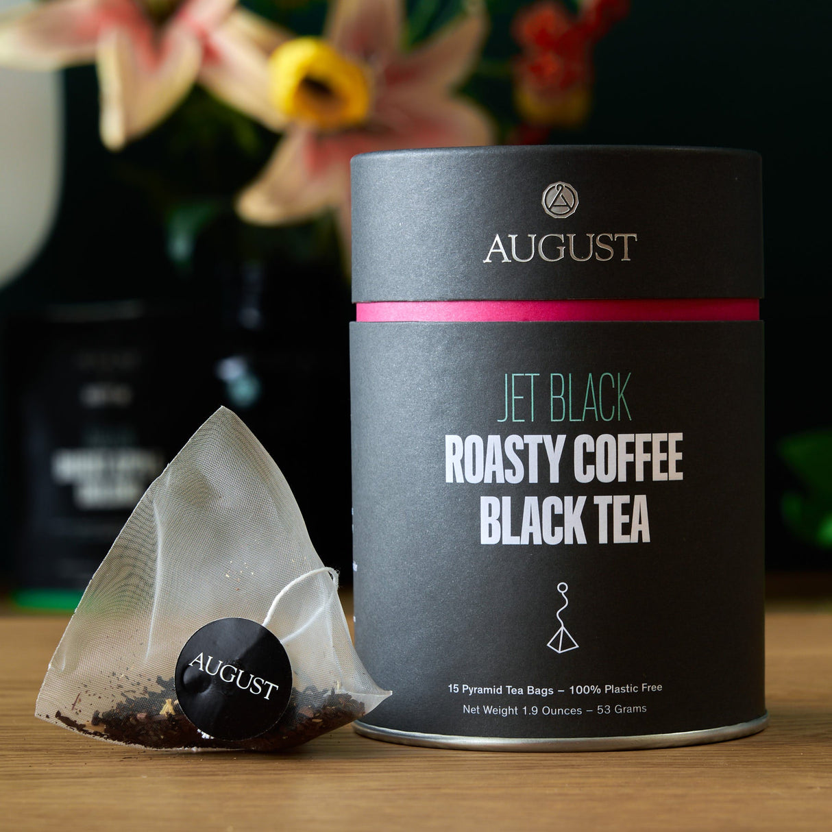 Jet Black - Roasty Coffee Black Tea - 15 Tea Bags