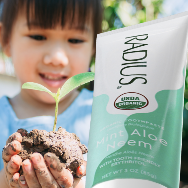 USDA Organic Mint Aloe Neem Toothpaste