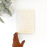 Recycled Coffee Grounds Journal Notepad