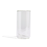 Cove 16oz Glass Pint - Set of 2 - Clear