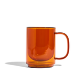 Cove 12oz Glass Mug - Set of 2 - Amber