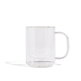 Cove 12oz Glass Mug - Set of 2 - Clear - Restocking Mid March