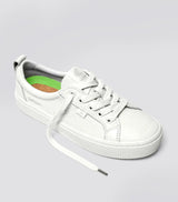 OCA Pebbled Leather White