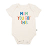 graphic bodysuit | mom you got this