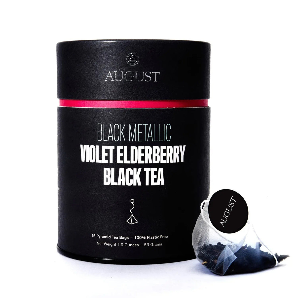Black Metallic - Violet Elderberry Black Tea (15 Tea Bags) – AwearMarket