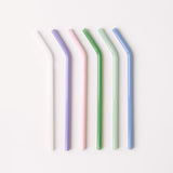Classic 10" Glass Straw Set - Cote d'Azur