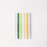 Wide 10" Glass Straw Set - Meadow