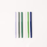 Classic 10" Glass Straw Set - Seaglass