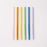 Classic 10" Glass Straw Set - Iridium