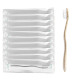 Gentle Green Toothbrush Family Pack (10 Count) – Eco-Friendly Wheat Straw Toothbrushes for Sensitive Teeth | BPA-Free, Travel-Friendly, Plastic-Free