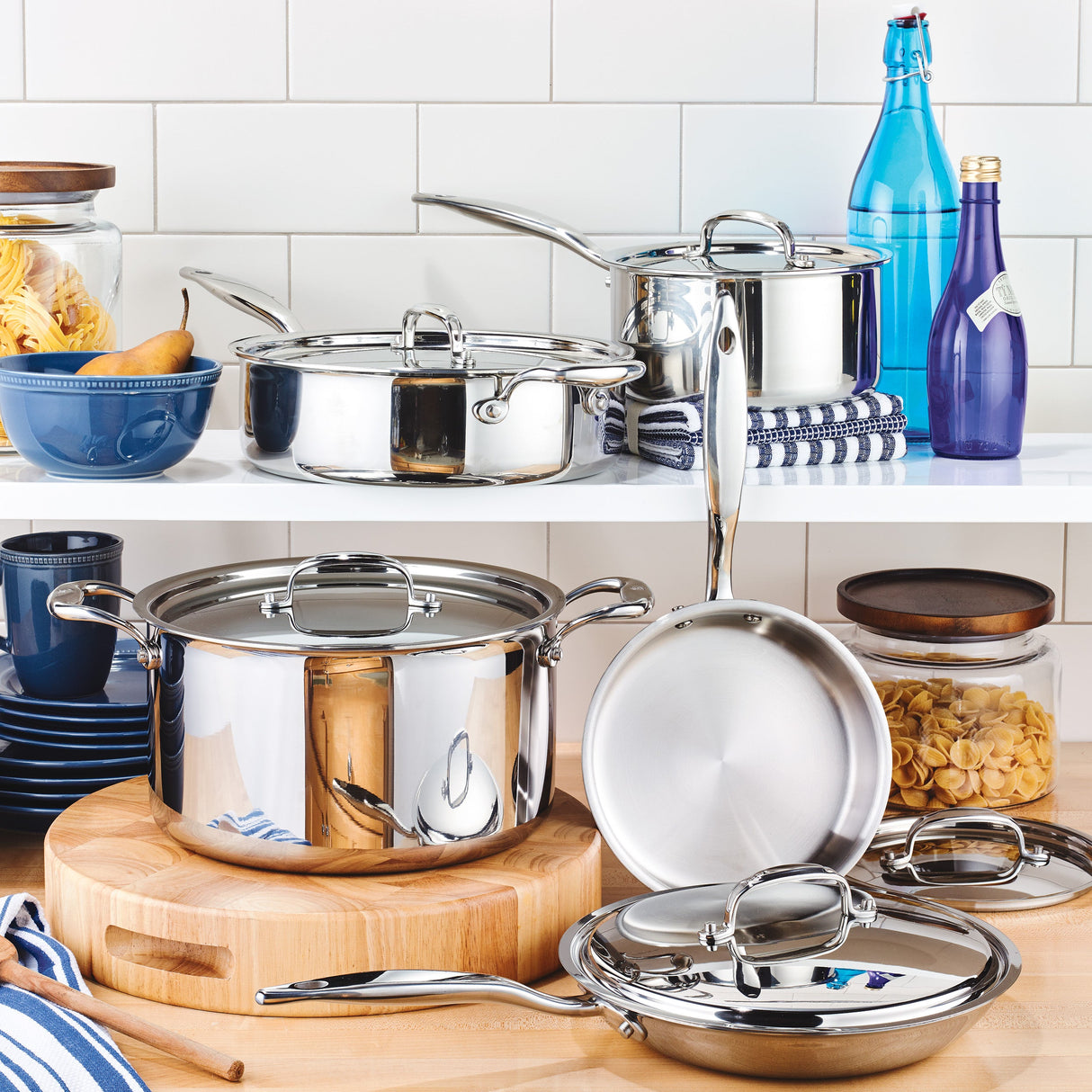 Titanium Series 10 Piece Cookware Set