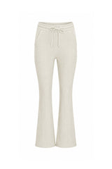 Jules Waffle Knit Organic Cotton Drawstring Pant