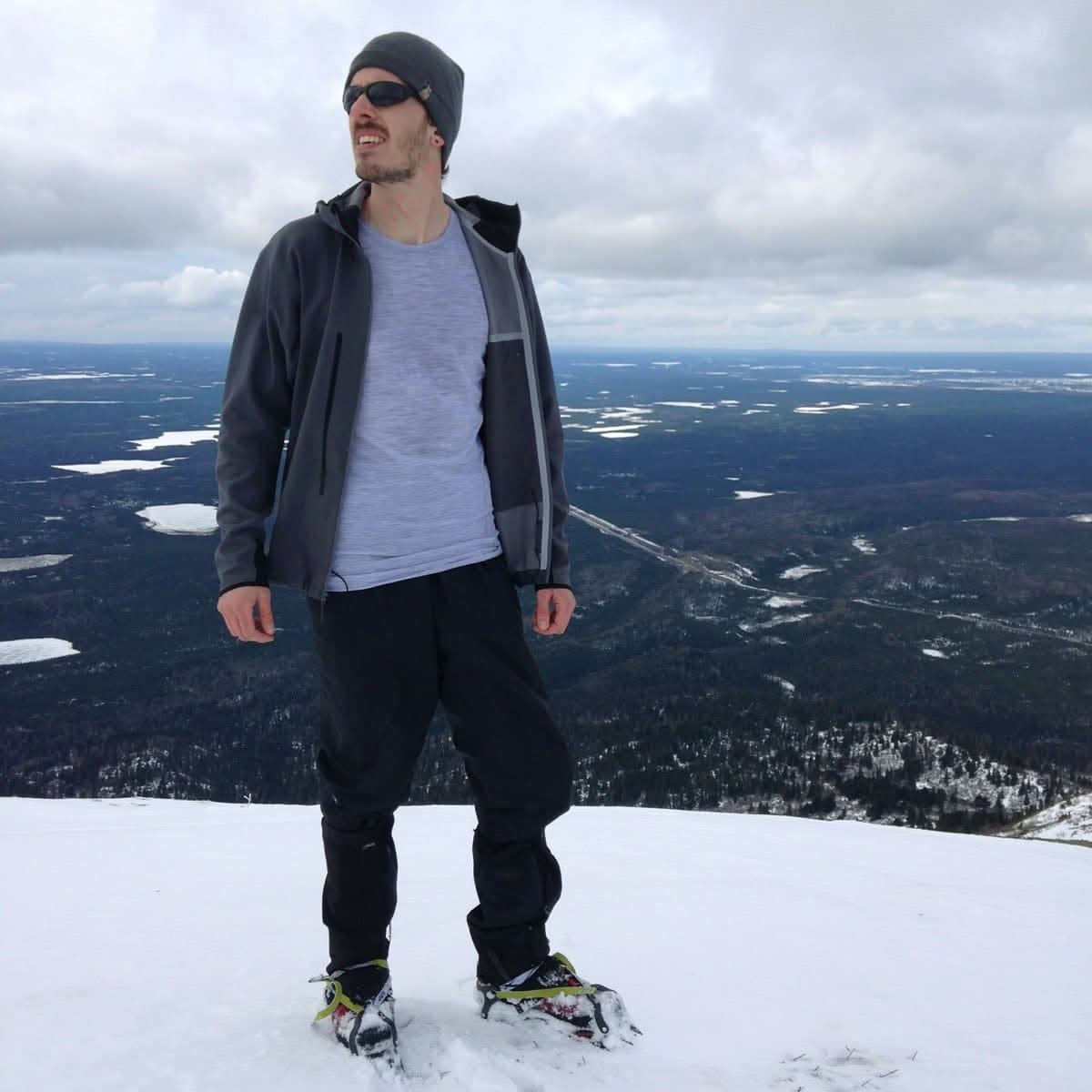 Microweight - Men's Wool Raglan T Shirt Woolverino