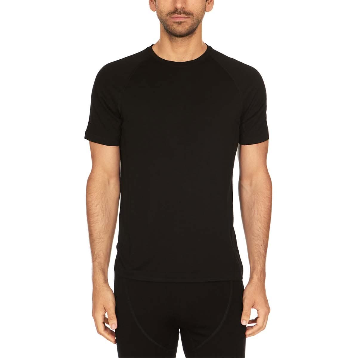 Microweight - Men's Wool Raglan T Shirt Woolverino