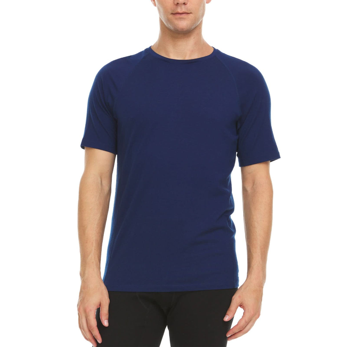 Microweight - Men's Wool Raglan T Shirt Woolverino