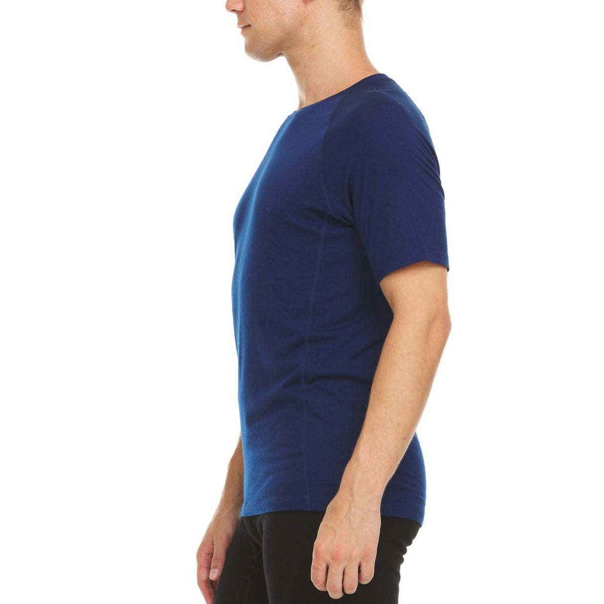 Microweight - Men's Wool Raglan T Shirt Woolverino