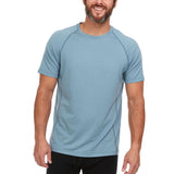 Microweight - Men's Wool Raglan T Shirt Woolverino