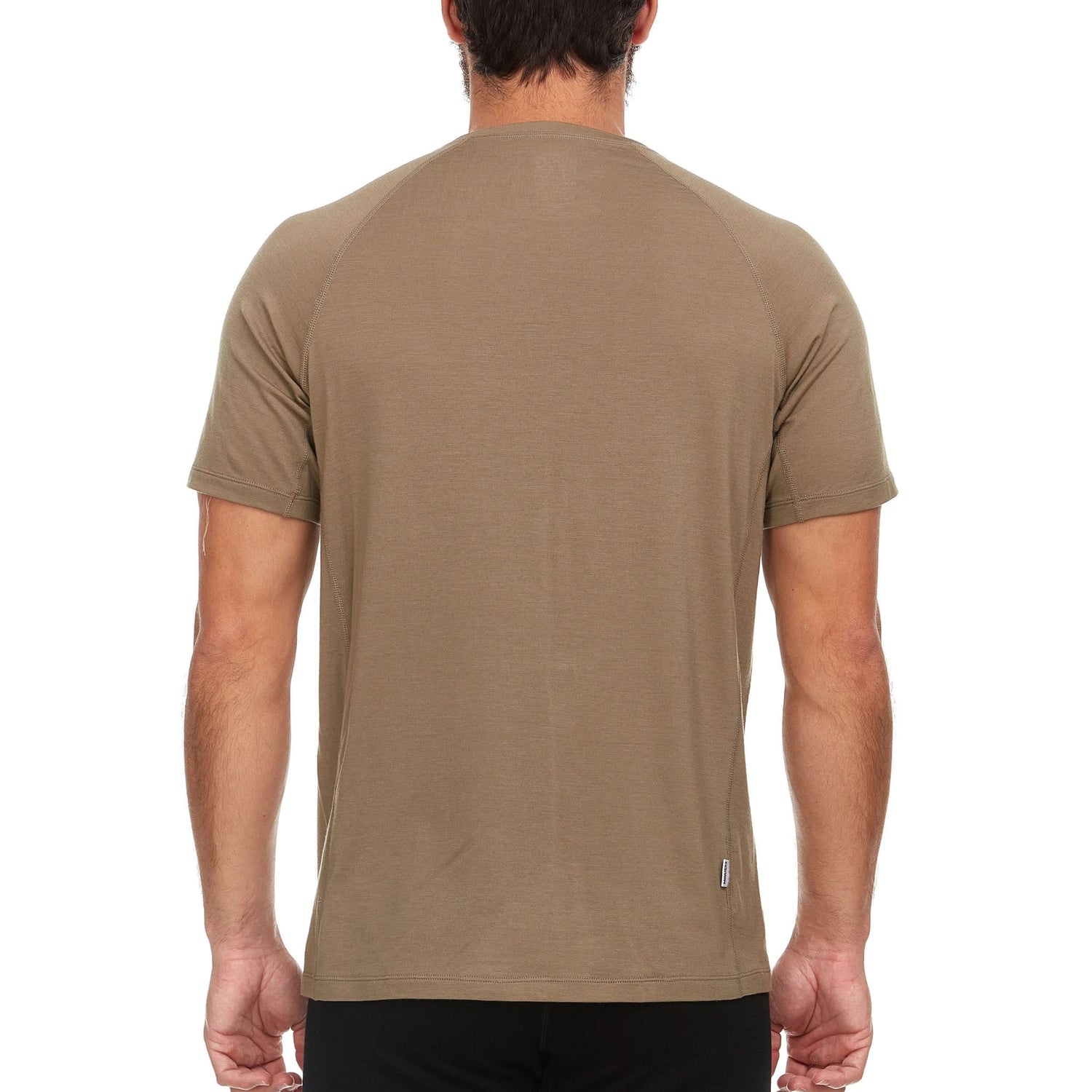 Microweight - Men's Wool Raglan T Shirt Woolverino