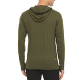 Microweight - Men's Wool 1/4 Zip Sun Hoodie Woolverino