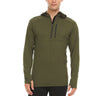 Microweight - Men's Wool 1/4 Zip Sun Hoodie Woolverino
