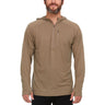 Microweight - Men's Wool 1/4 Zip Sun Hoodie Woolverino