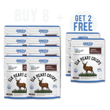 Elk Heart Crisps - 100% Grass-Fed/Finished