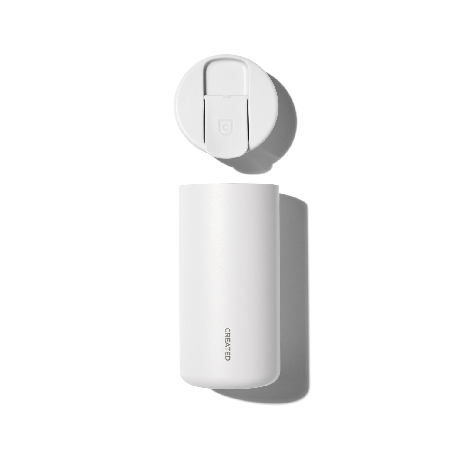 12oz Nomad Flip Tumbler - White