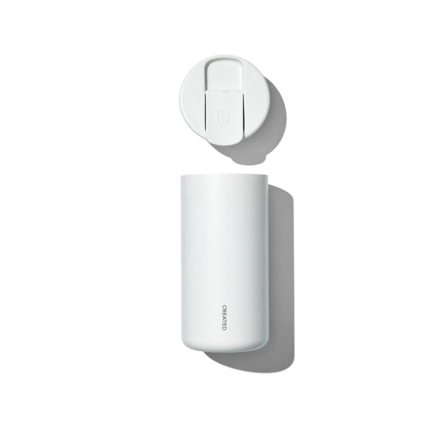 12oz Nomad Flip Tumbler - White