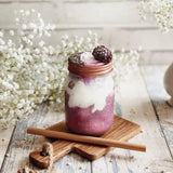 Reusable Bamboo Straws Set of 12