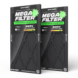 PuroAir HVAC Mega Filter MERV 13 Pleated Plus Activated Carbon Air Filter