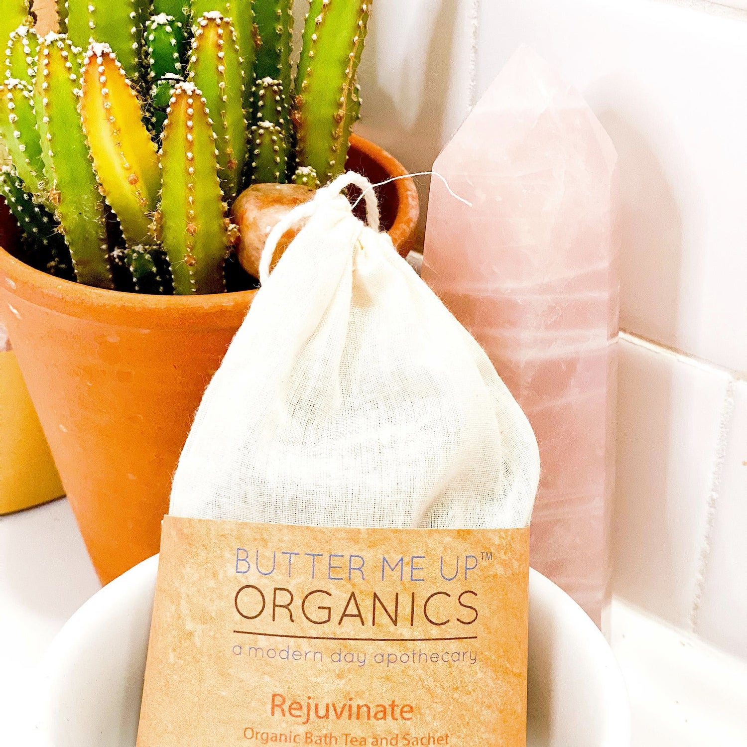 Organic Rejuvenating Bath Tea or Sachet