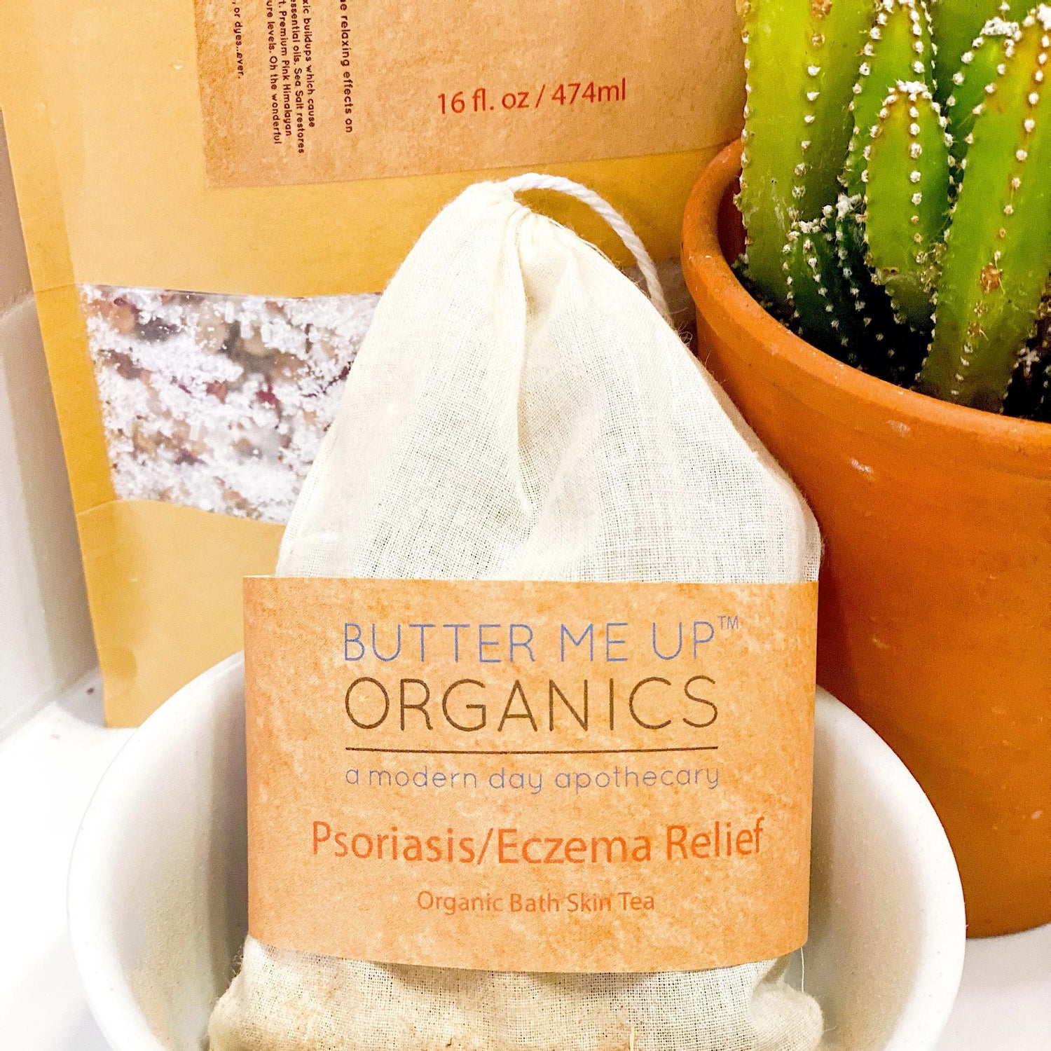 Organic Skin Care Bath Tea