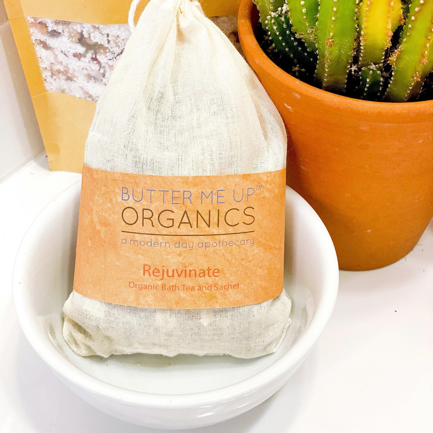 Organic Rejuvenating Bath Tea or Sachet