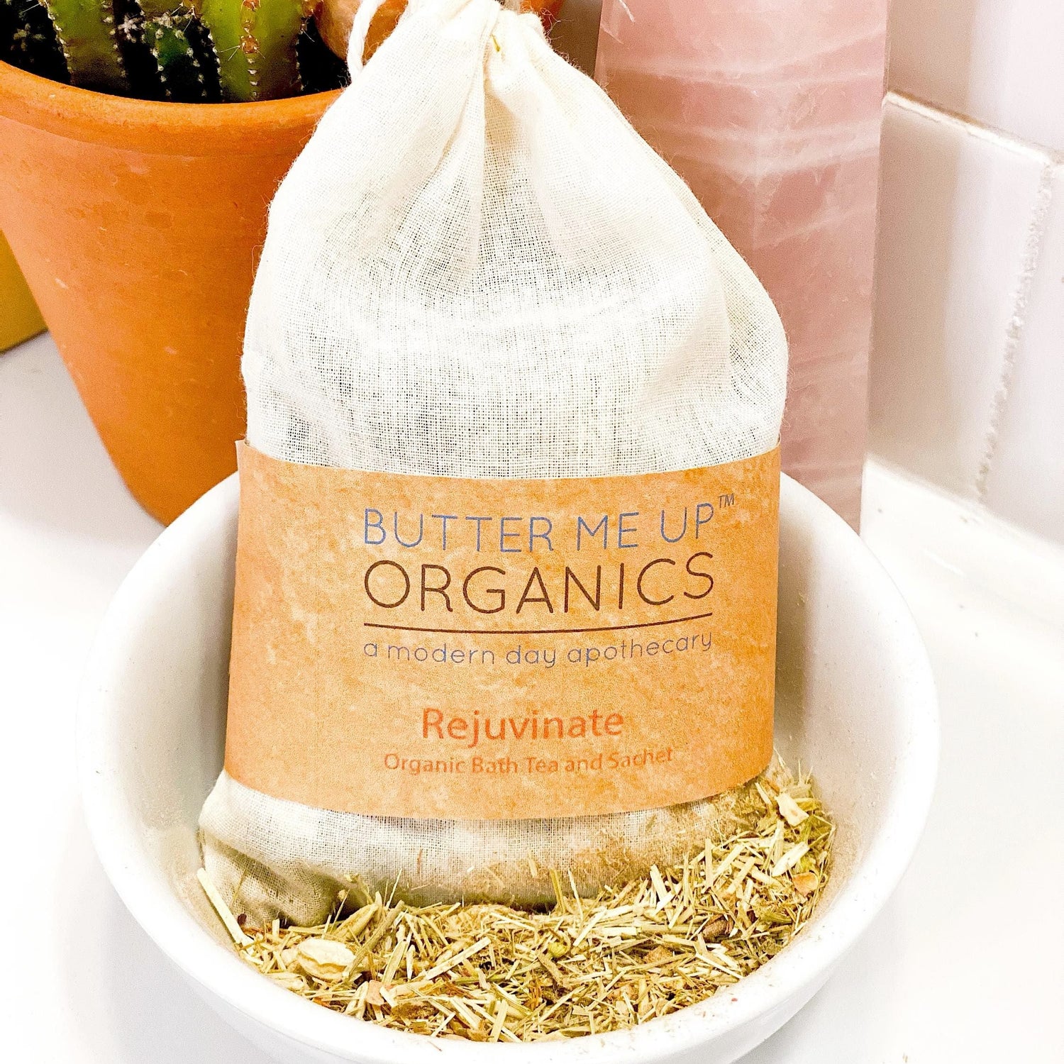 Organic Rejuvenating Bath Tea or Sachet