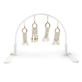 play gym | macrame - white